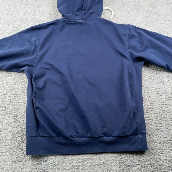 Nike Hoodie Mens Small Navy Blue Dri-Fit Pullover Logo Graphic Basketball Y2K - Picture 6 of 13